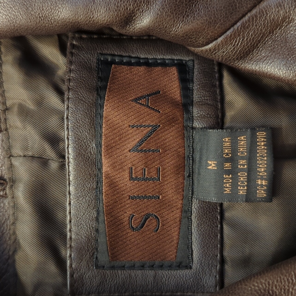 Siena Leather Blazer - Picture 3 of 8